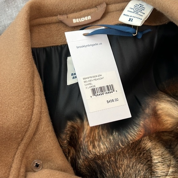 Brooklyn Brigade Belden Peacoat Camel - Picture 8 of 9